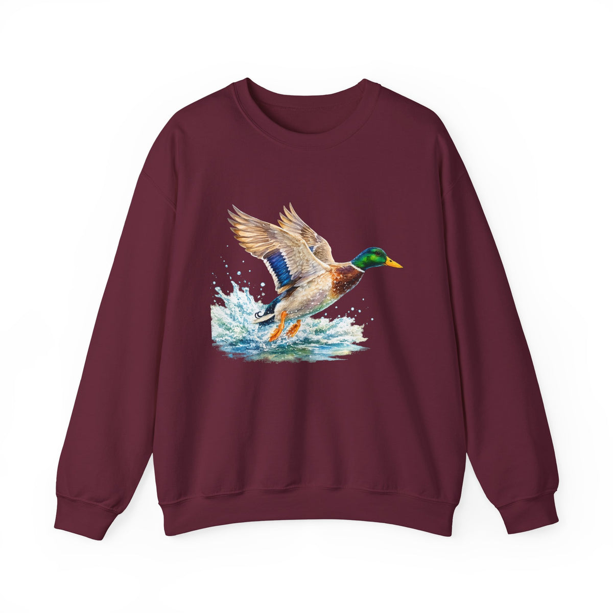 Mallard Sweatshirt — Watercolor