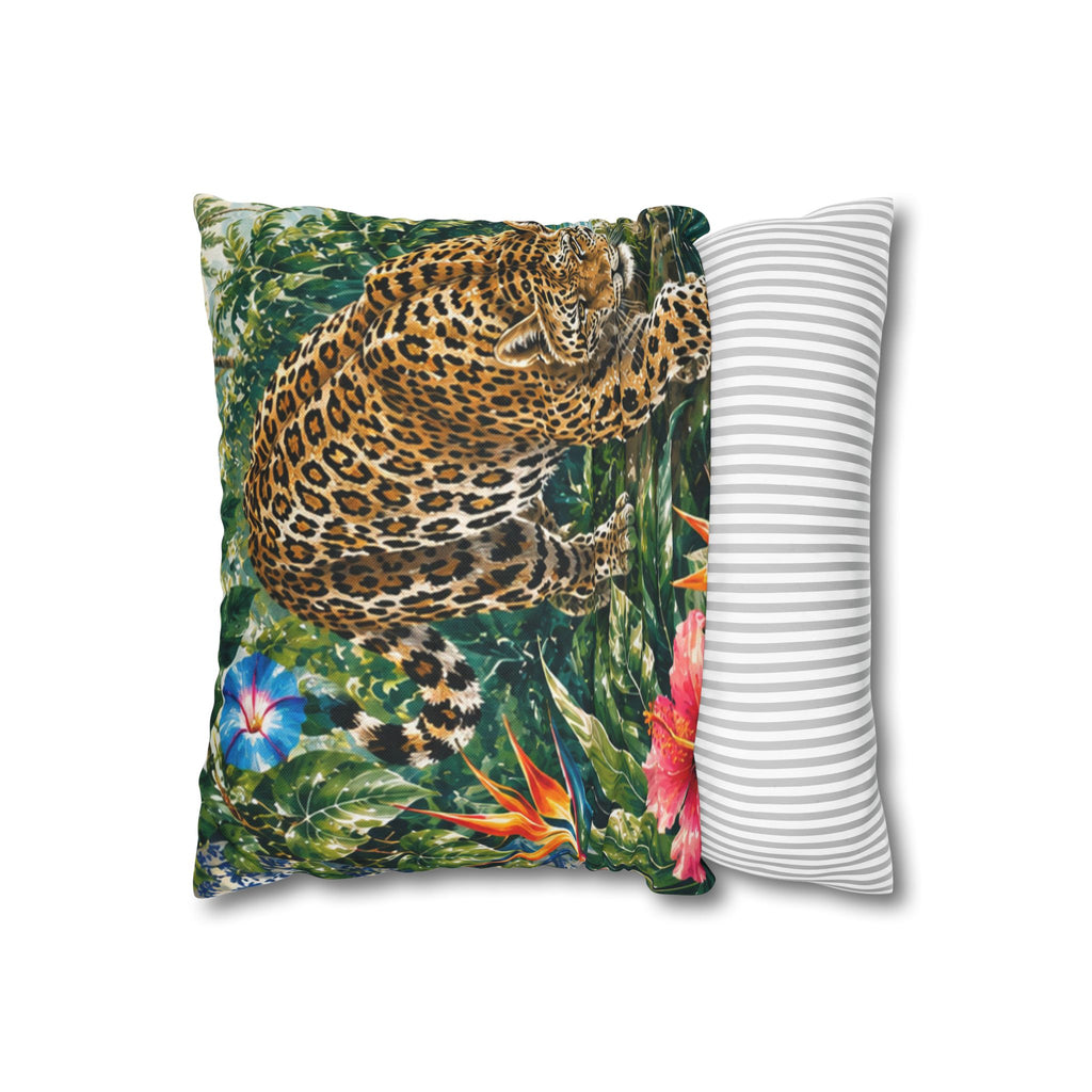 Spun Polyester Square Pillowcase