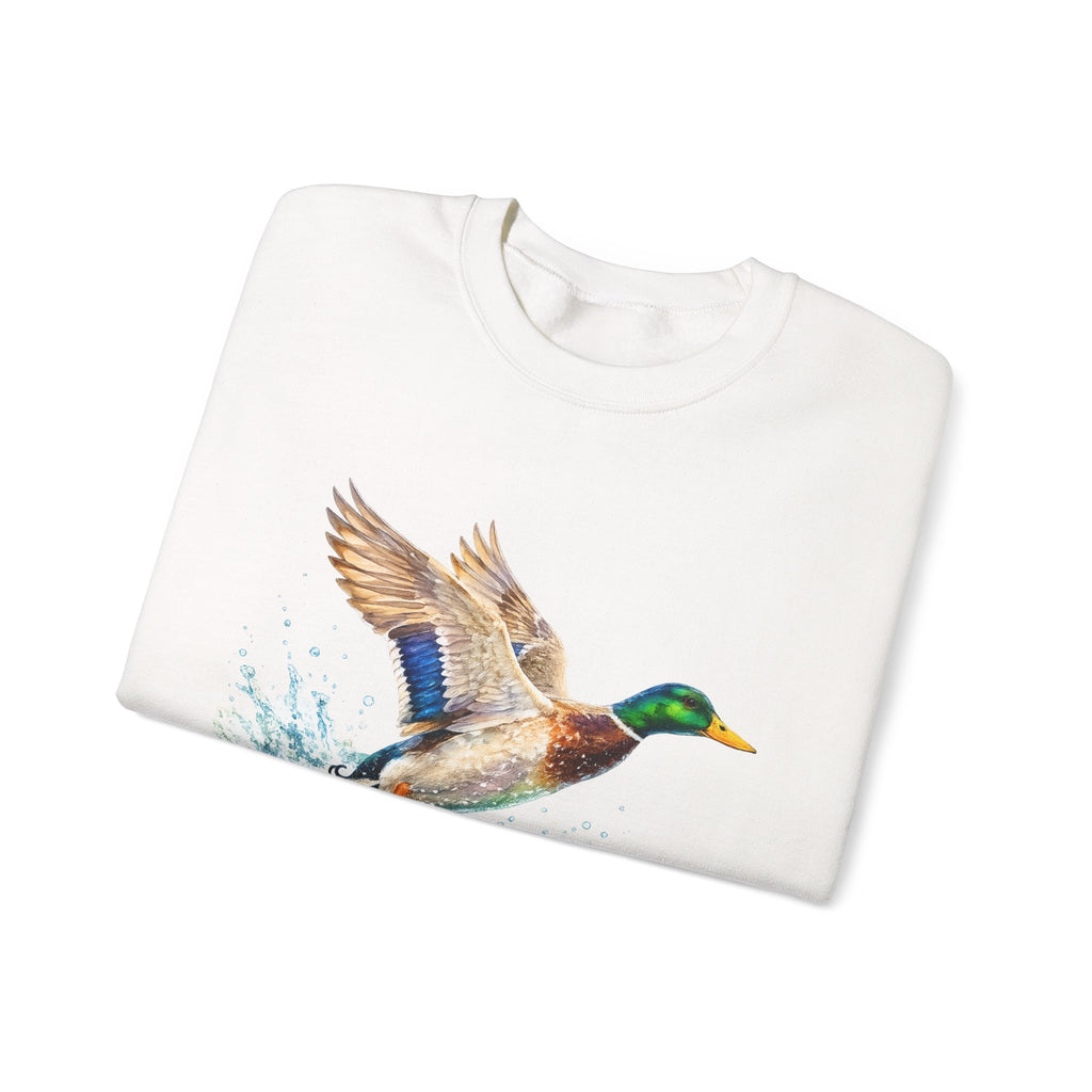 Mallard Sweatshirt — Watercolor