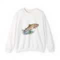 Rainbow Trout Crewneck Sweatshirt — Watercolor