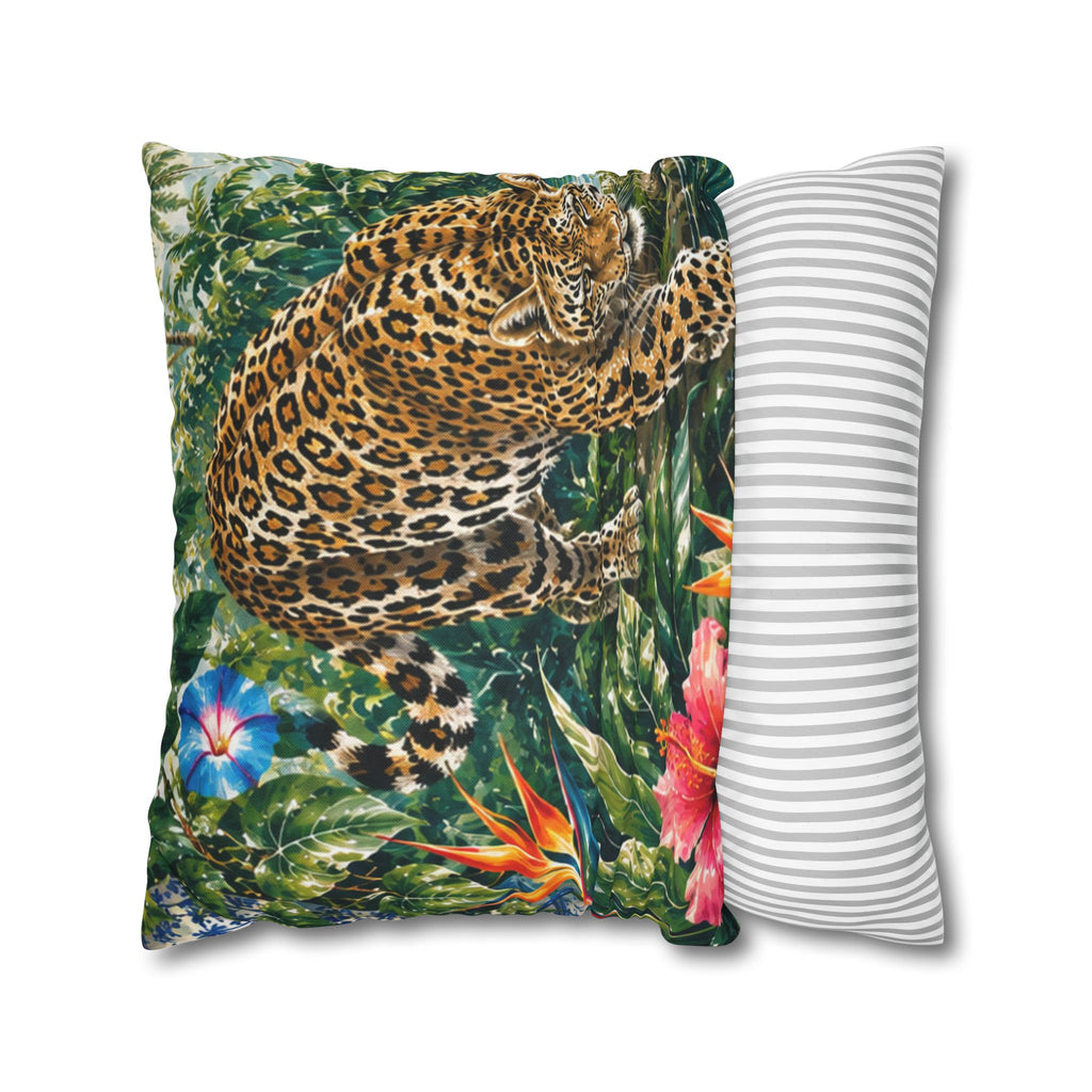 Spun Polyester Square Pillowcase