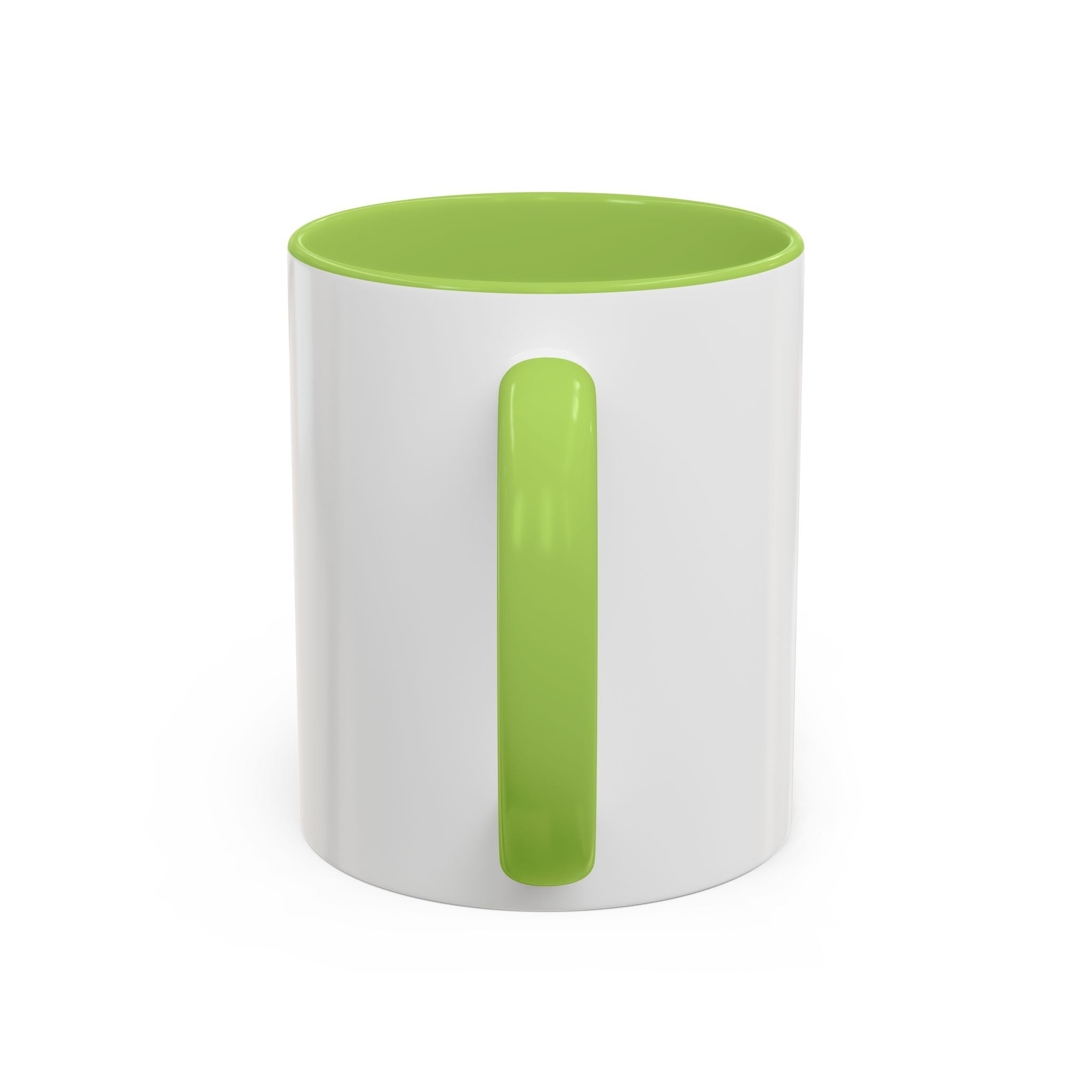 Cotton Bloom Accent Coffee Mug — Watercolor Cotton Plant Design (11/15oz)