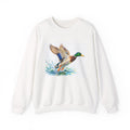 Mallard Duck Splash Crewneck Sweatshirt