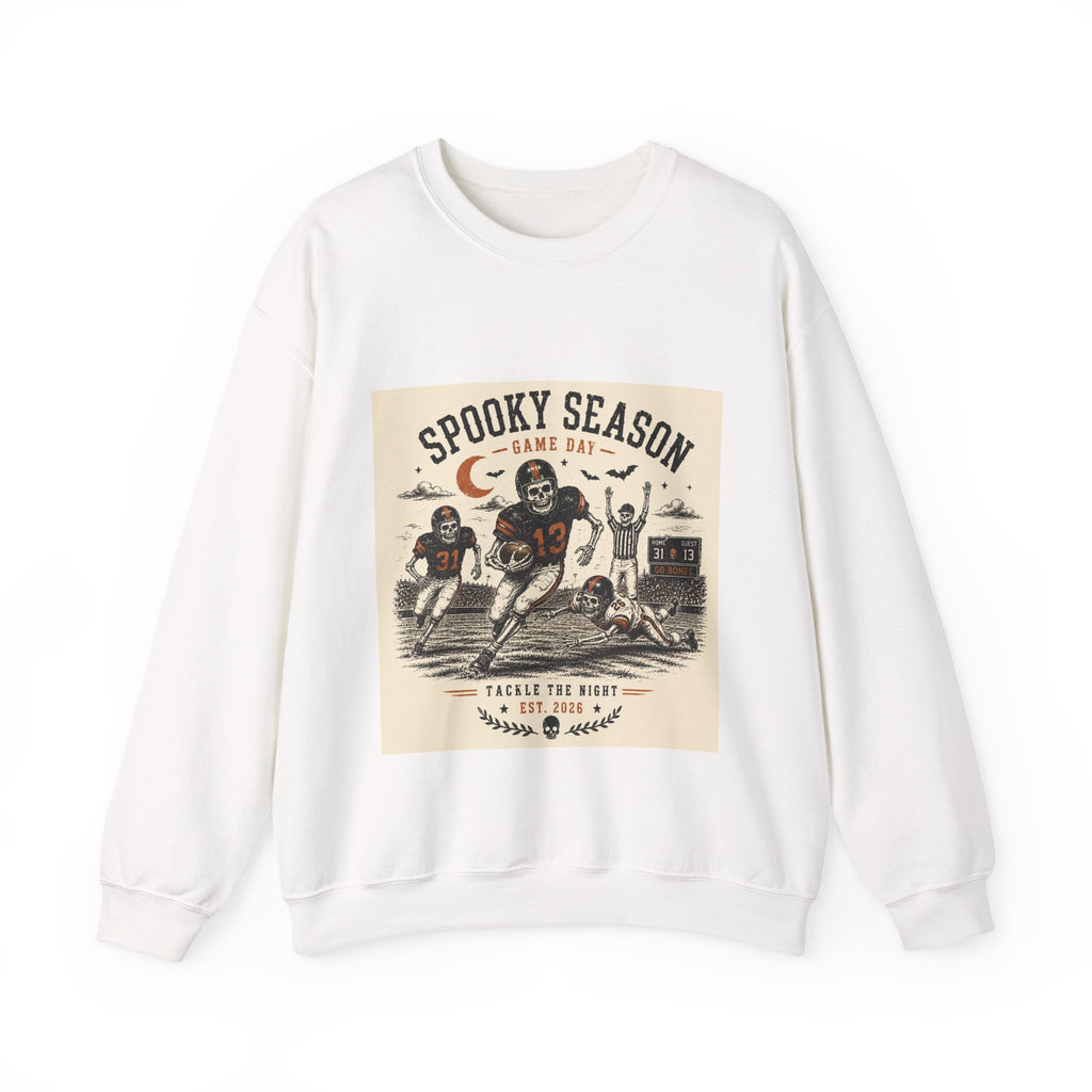 Spooky Season Game Day Crewneck Sweatshirt