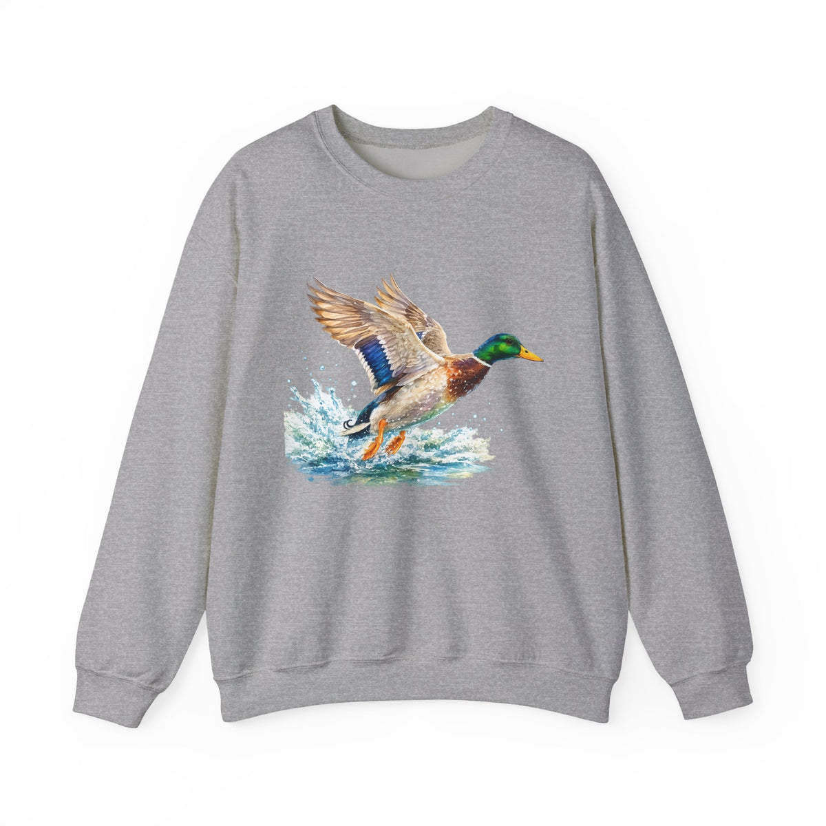 Mallard Sweatshirt — Watercolor