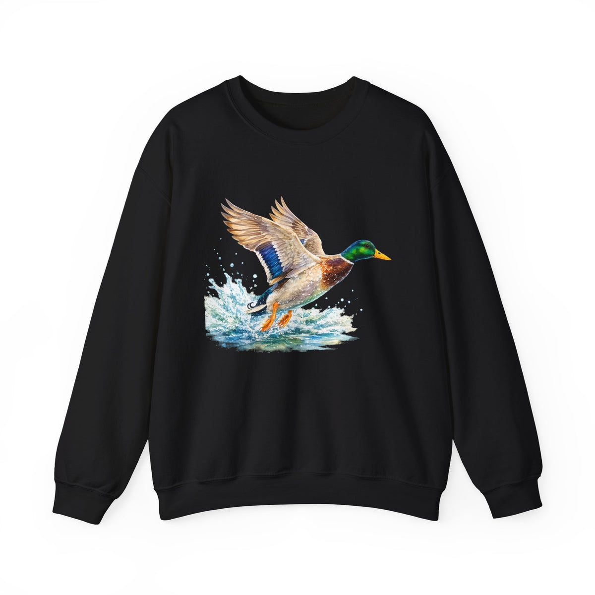 Mallard Sweatshirt — Watercolor